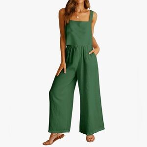 ANRABESS 2 piece set in green